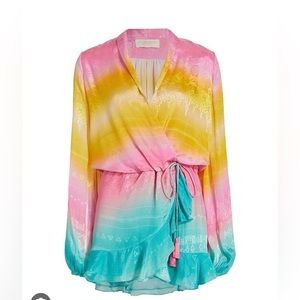 Rococo Sand Ombré Wrap Dress